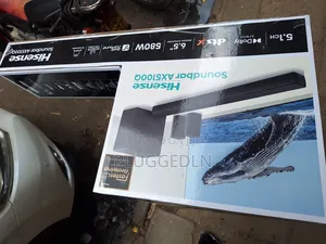 Hisesne Sound Bar 580 Watts With Doulby Atmos Ax5100q