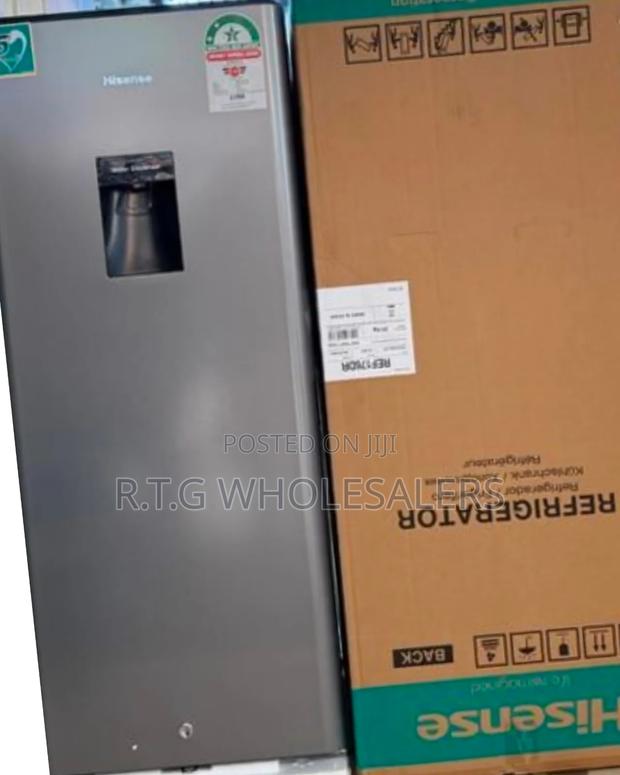 Hisense 176 L Single Door Fridge With Water Dispenser – Silver