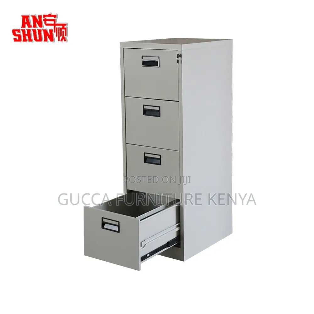 4-drawer Metallic Office Filling Cabinet