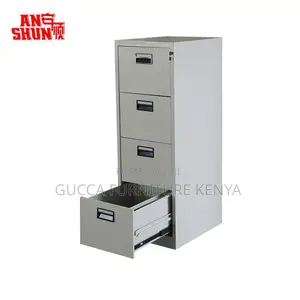 4-drawer Metallic Office Filling Cabinet
