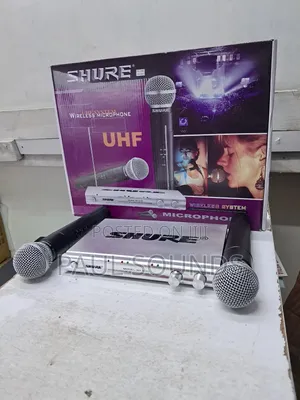 Shure Sh-500 Uhf Dual Channel Wireless Microphone System