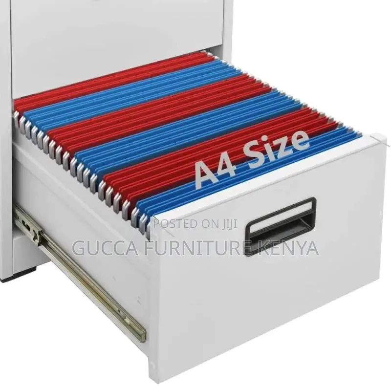 4-drawer Metallic Office Filling Cabinet
