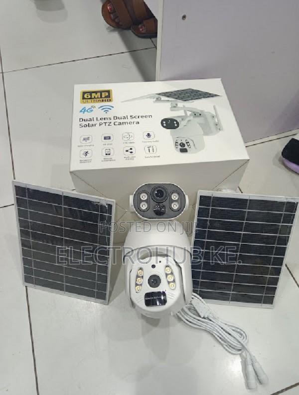 Ultra-hd 6mp Dual Lens 4g Outdoor Security Camera Ubox