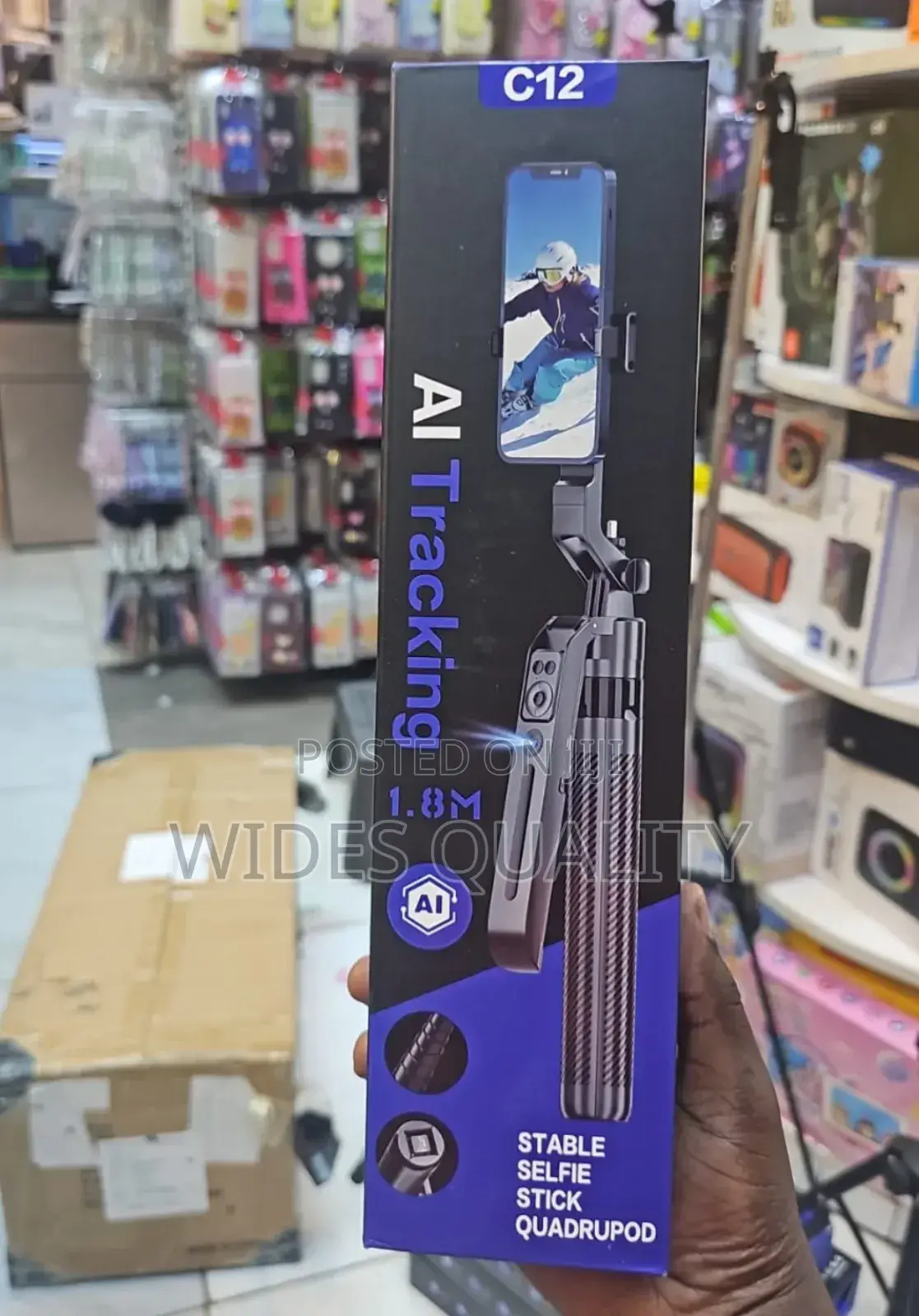 C12 Ai Tracking Tripod Selfie Stick