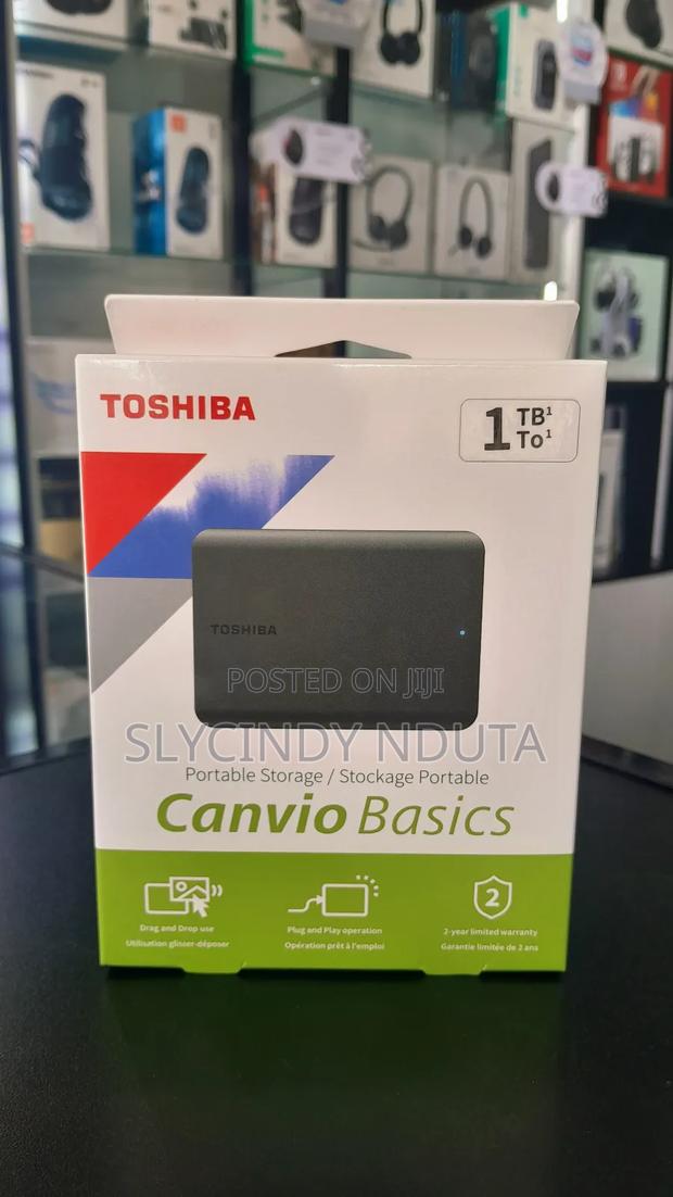 Toshiba Portable Storage/Stockage Portable - main view