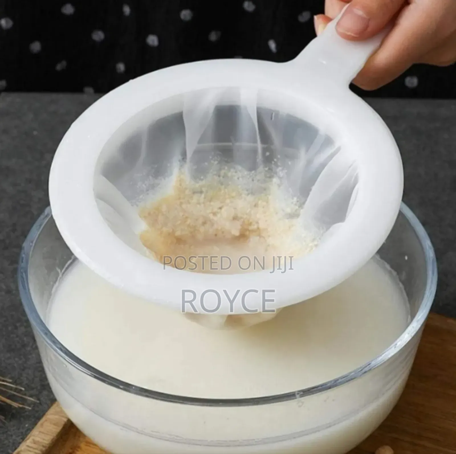 Ultra Fine Nylon Mesh Strainer -2pcs