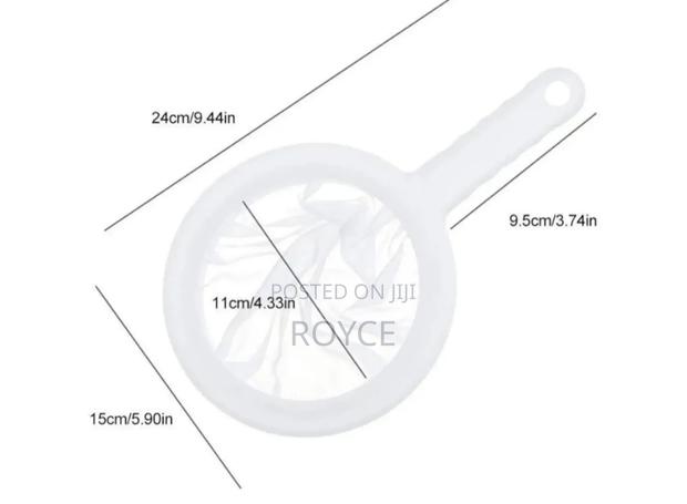 Ultra Fine Nylon Mesh Strainer -2pcs - thumbnail 6
