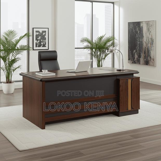 Office Deask ; 1800mm Executive L-Shaped Table - thumbnail 8