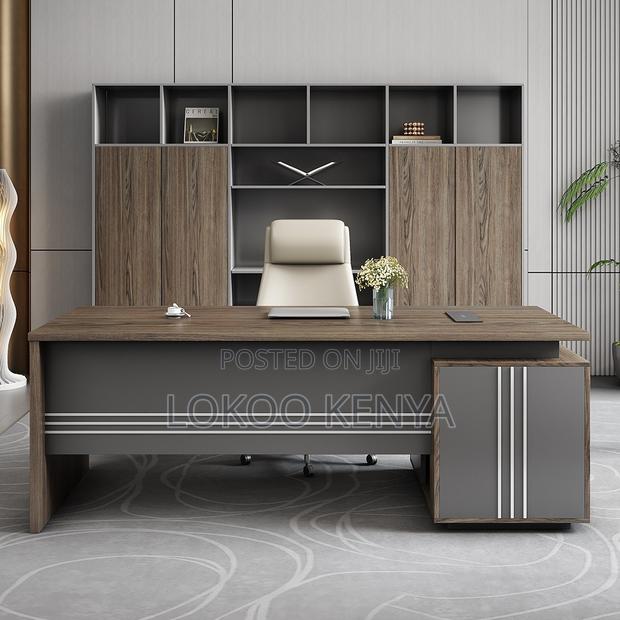 Office Deask ; 1800mm Executive L-Shaped Table - thumbnail 9