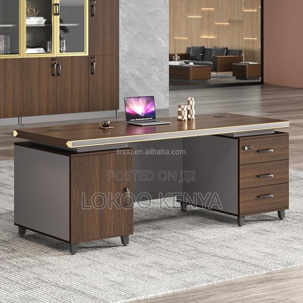 Office Deask ; 1800mm Executive L-Shaped Table - thumbnail 20