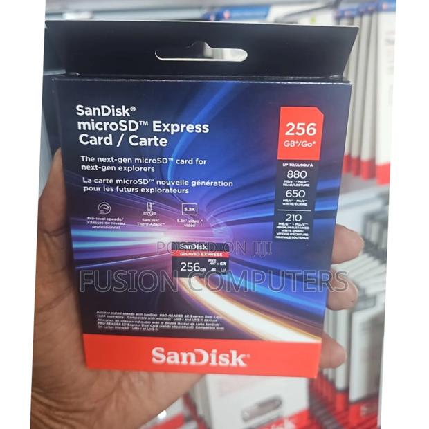 Sandisk 256gb Microsd Express Card