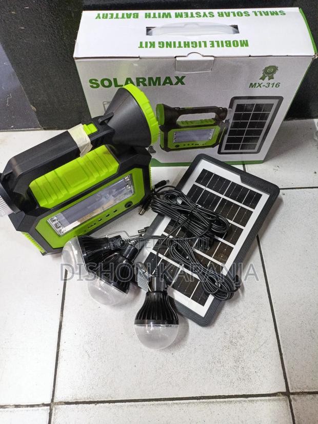 Solarmax Mx-316 Portable Solar Lighting Kit. - main view