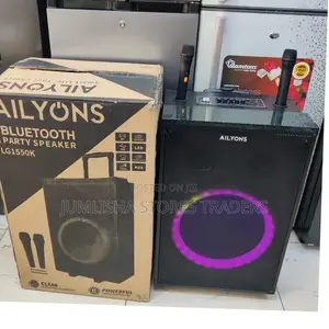*Ailyons Portable Party Speaker 15" Restocked