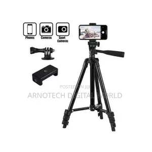 Tripod Stand With Clip For Phone And Camera