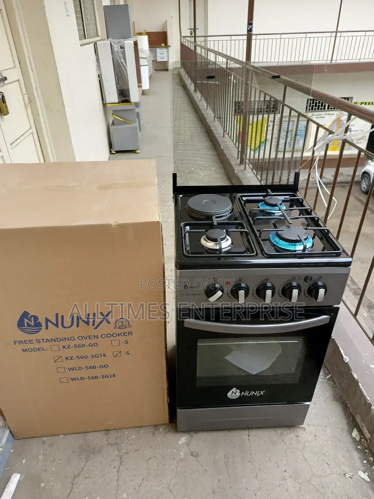 Nunix 50*55cm 3g+1e Cooker Electric Oven