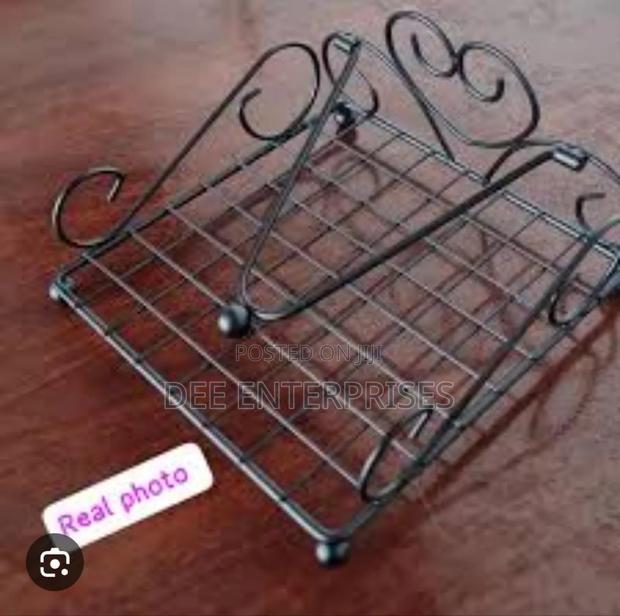 Love Shape Metallic Serviet Holder - thumbnail 2