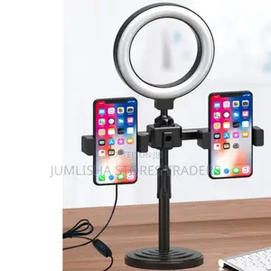 *3 Coloured Tripod Stand Ringlight*
(Has a Remote and 2 Phone Holders