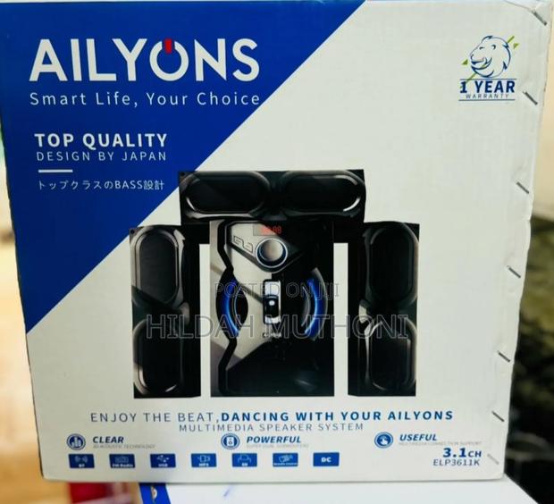 Ailyons Subwoofer Home Theatre Multi Media Bluetooth Speaker System - main view
