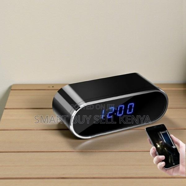 Remote Playback 1080p Full Hd Mini Table Clock Wifi Spy Hidden Camera