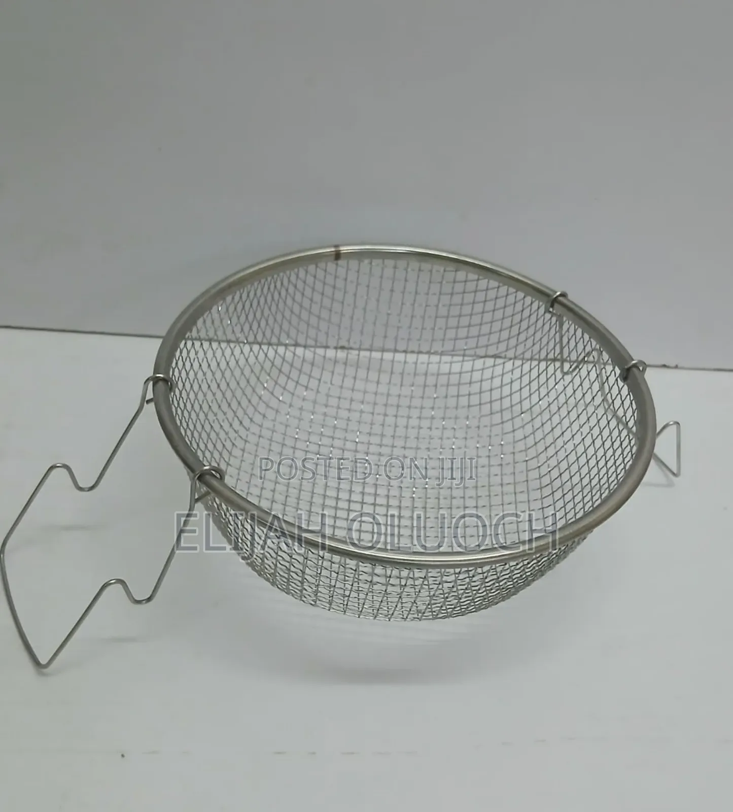 Stainless Steel Deep Frying Basket Sieve Available