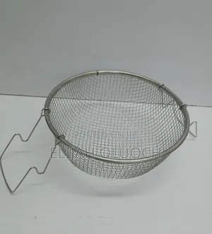 Stainless Steel Deep Frying Basket Sieve Available