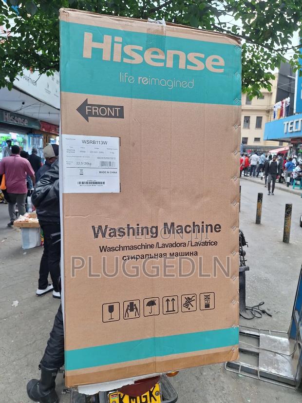 Hisense Washing Machine Twin Tub 11kg White Semi-Automatic-Wsrb113w
