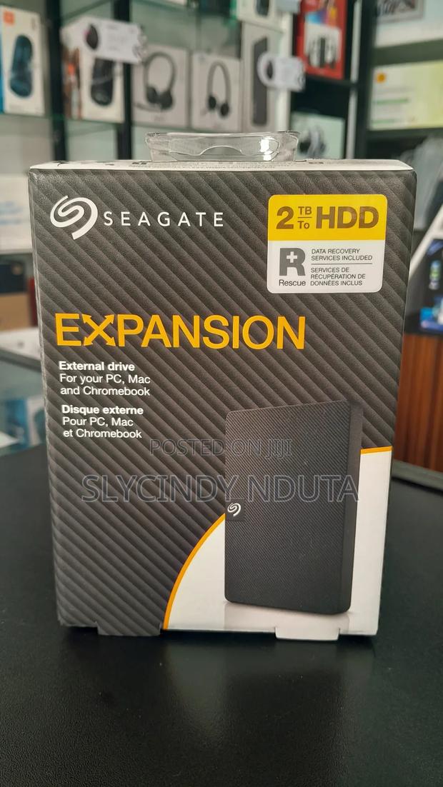 Seagate 2tb Expansion External Drive - main view