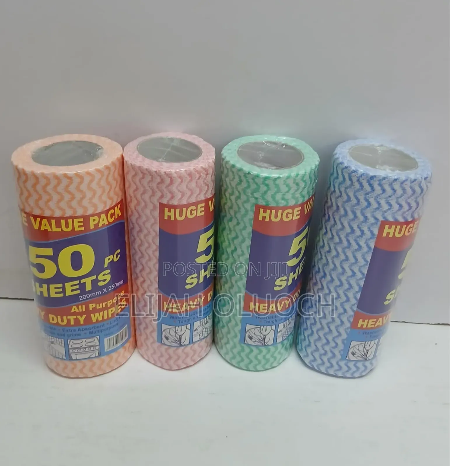 Coloured  Kitchen Towels