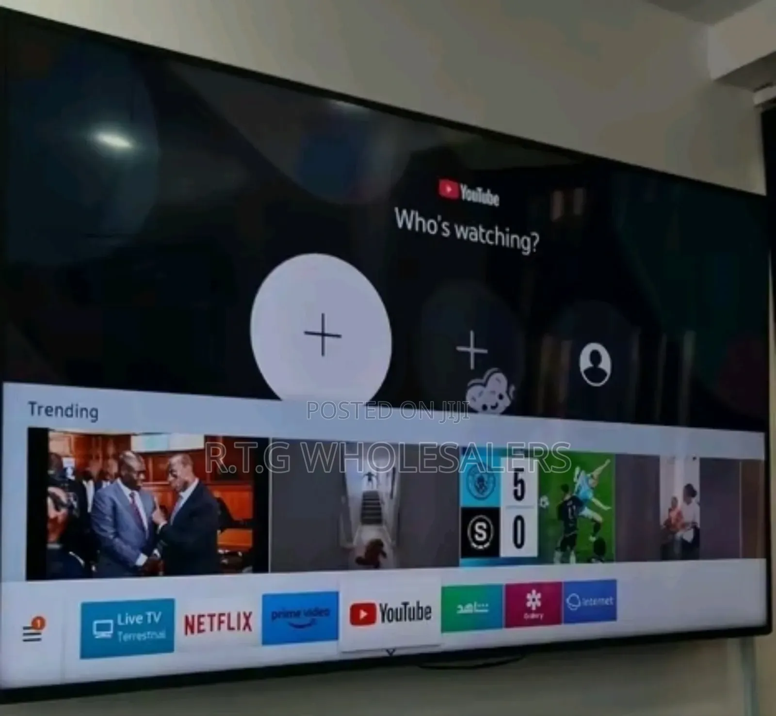Samsung 65" Du8000 Crystal Uhd Smart Tv