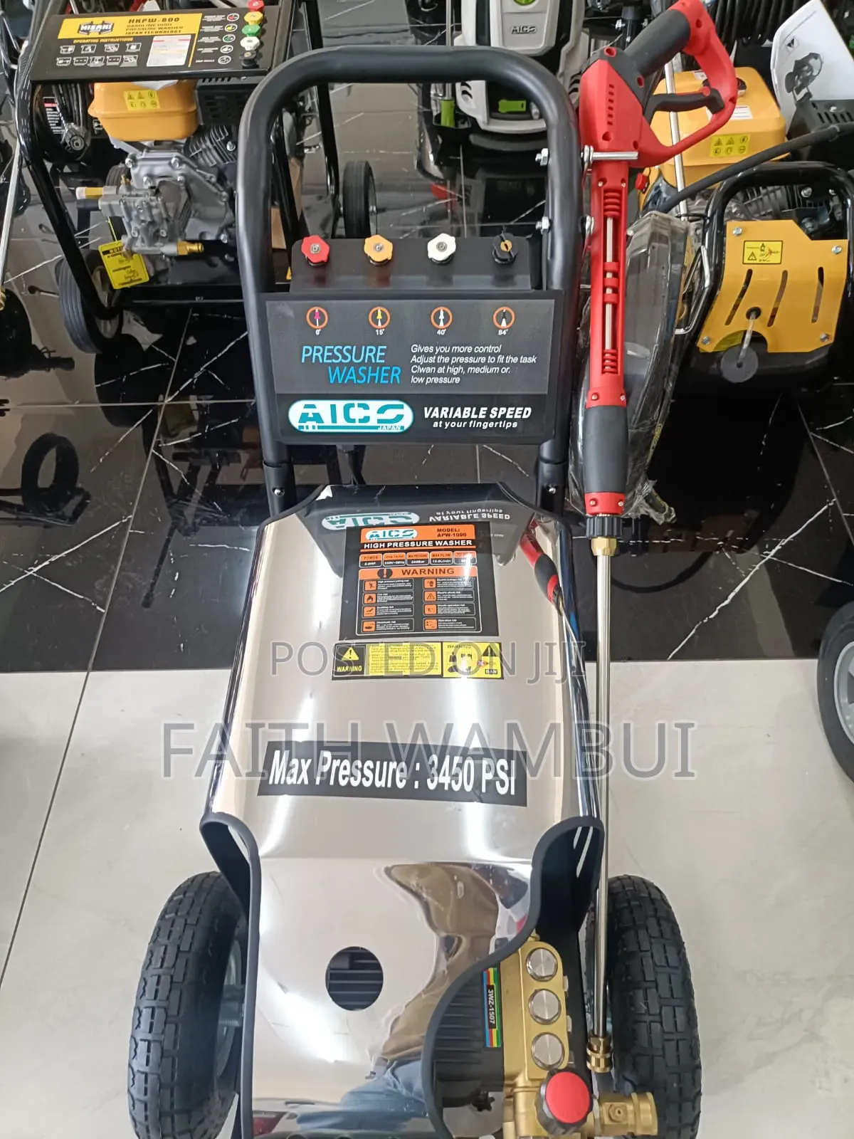 3450 Psi Aico Pressure Washer Machine /Pressure Washer Machine