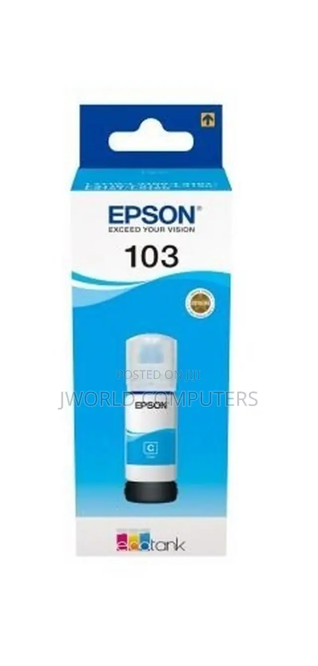 103 Ecotank Cyan Ink Bottle 65ml