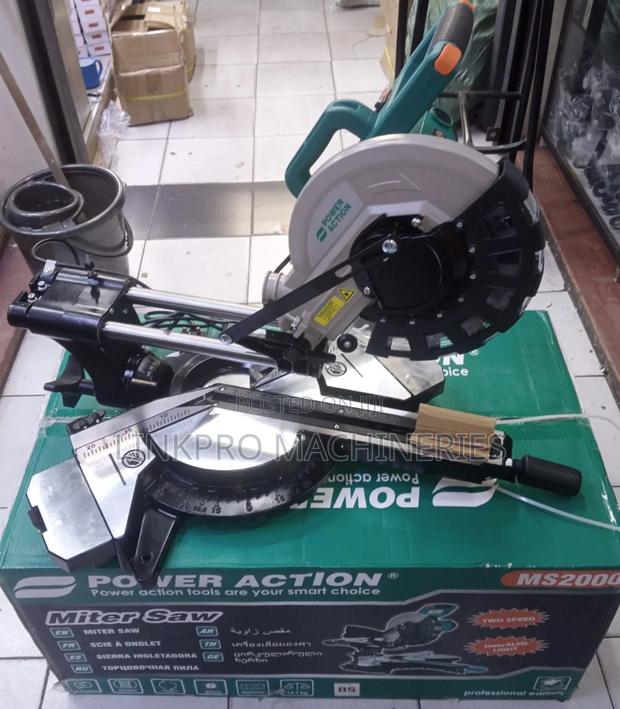 Power Action Sliding Miter Saw 2000watts