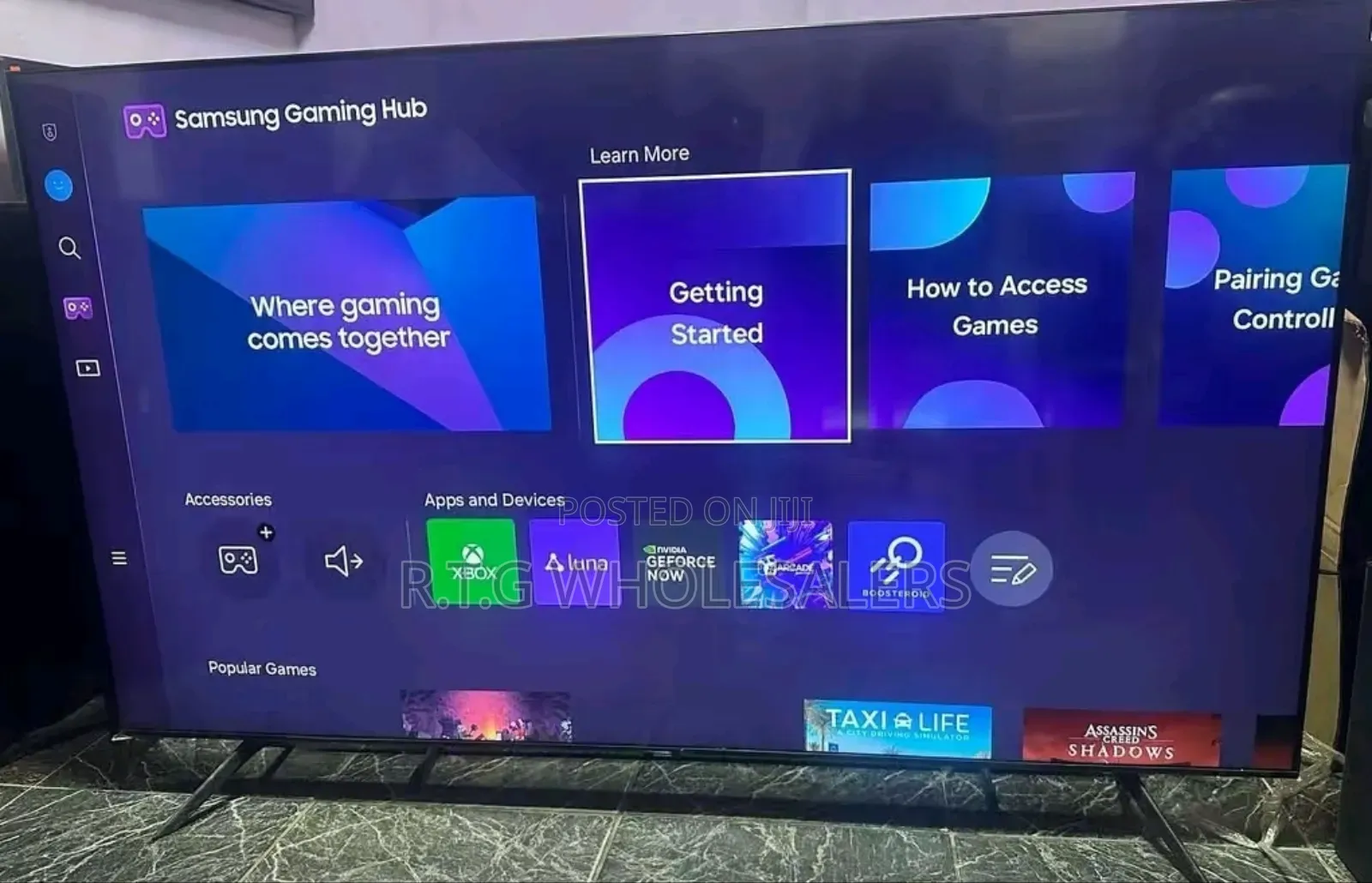 Samsung 65" Du7000 HDR Led Smart Tv