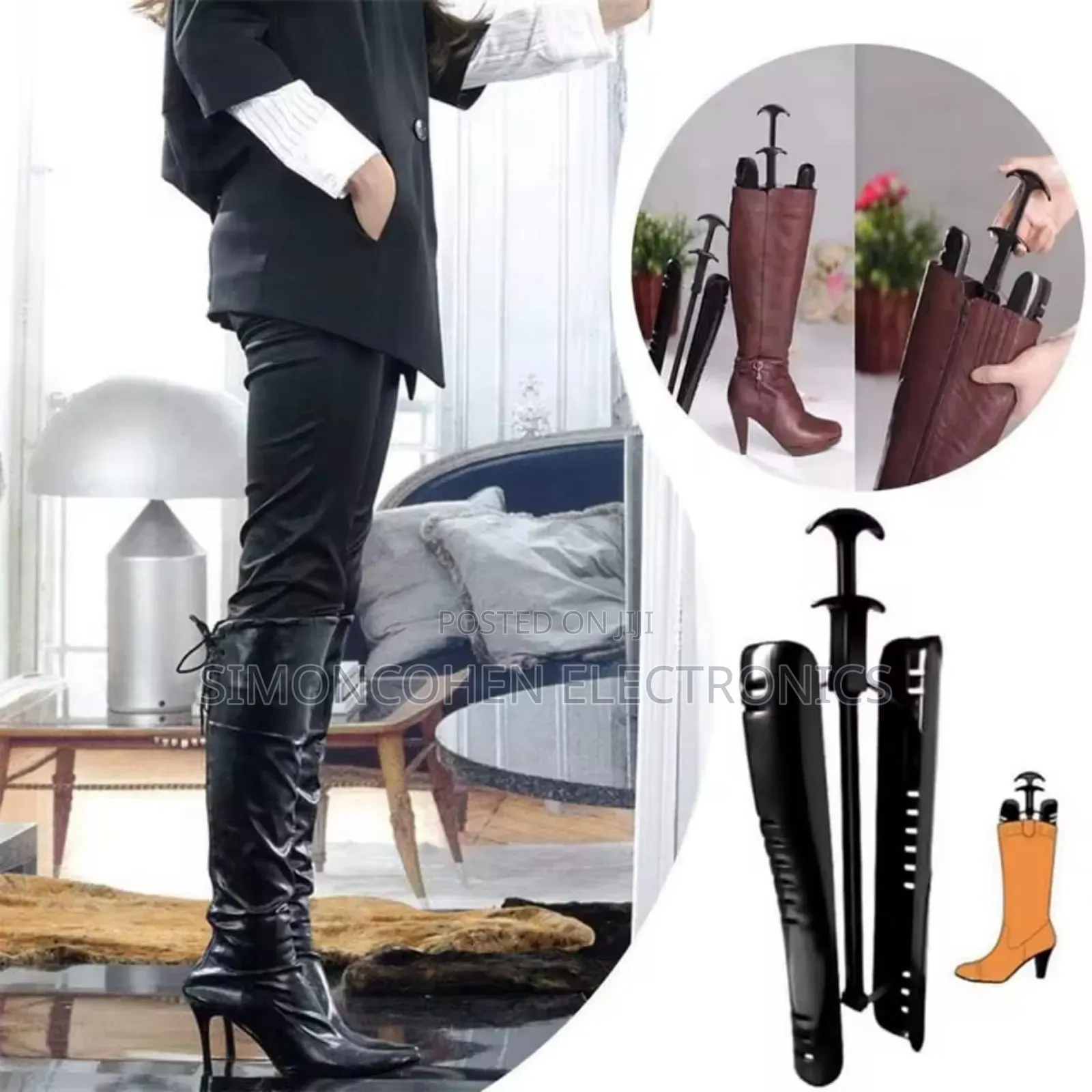 Boots Stand Holder With Handle