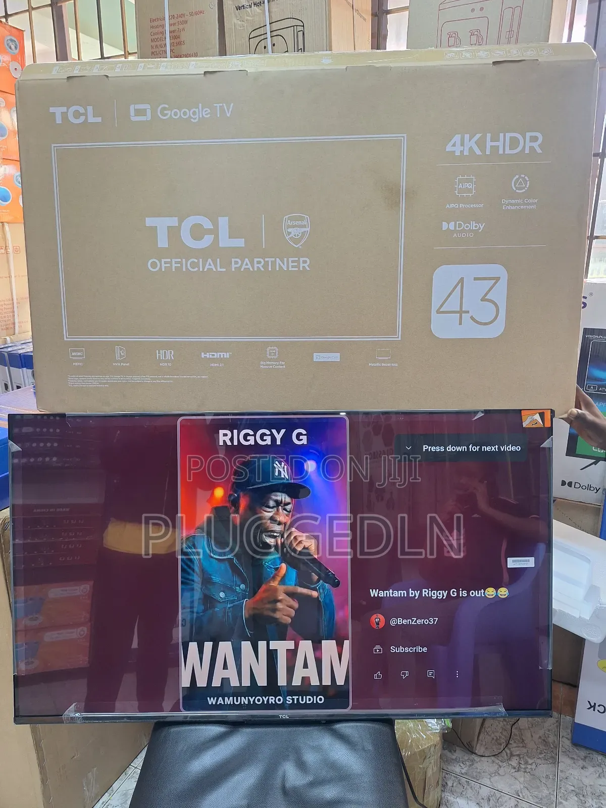 TCL V6c 43′′ HDR Google Tv