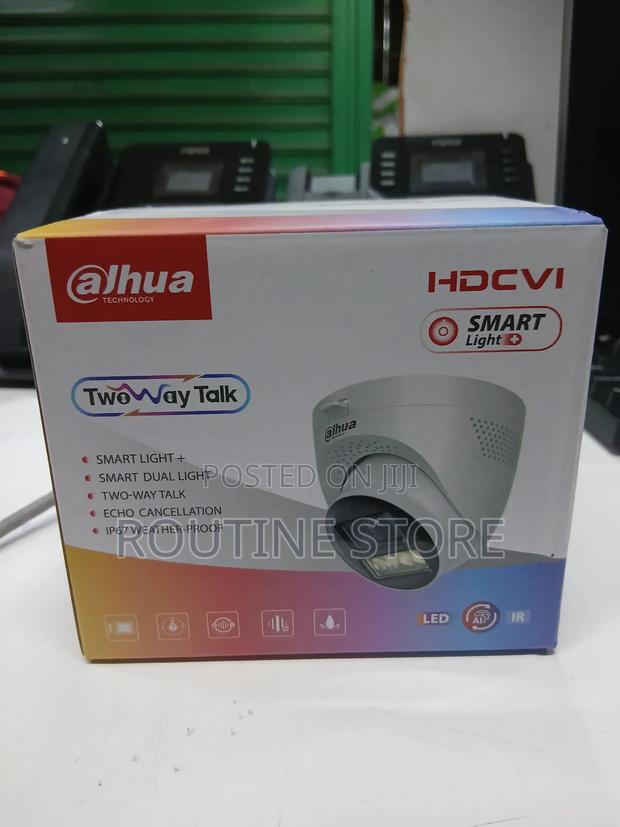 Dahua Camera Smart Dual Dome Camera Two Way Talk
