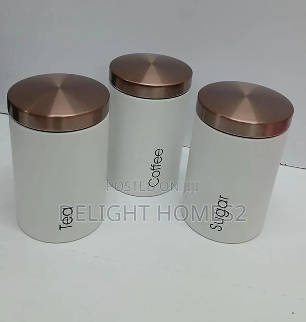Sugar, Tea, Coffee Canisters-Alp - thumbnail 2
