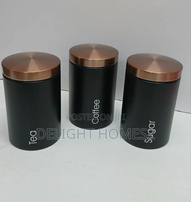 Sugar, Tea, Coffee Canisters-Alp - thumbnail 3