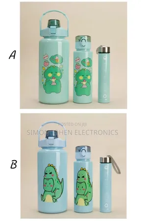 Motivational Water Bottle Set