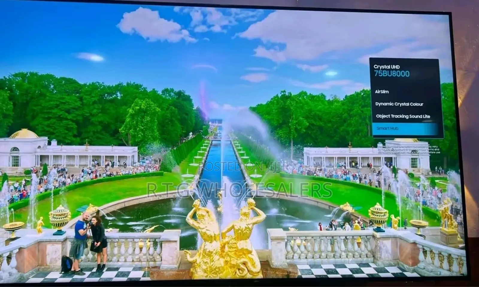 Samsung 75′′ Du8000 HDR Smart Tv With Tizen Os