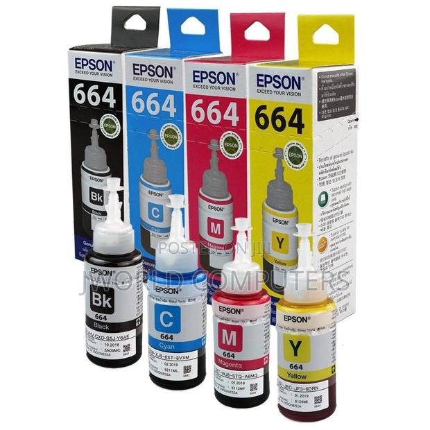 T6642 Cyan Ink Bottle 70ml - main view