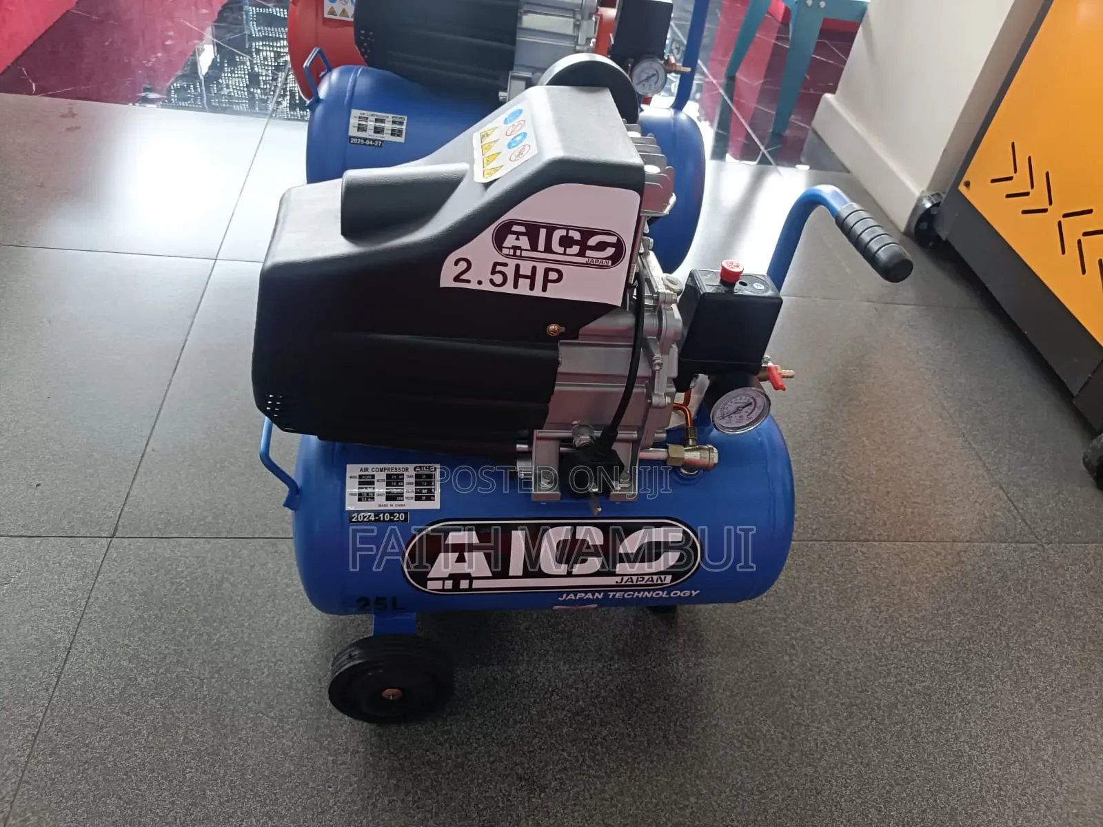 25 Litres Aico Air Compressor Machine/Commercial Air Compressor