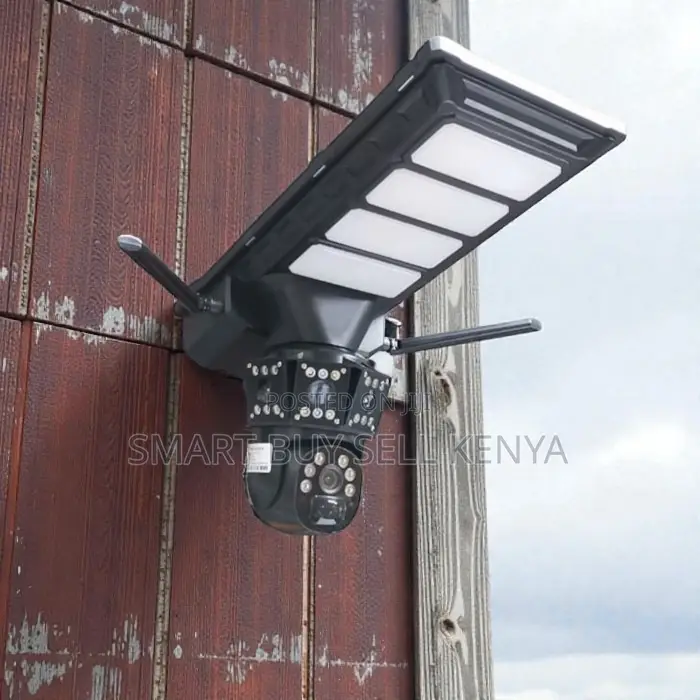 Best Performance 4g PTZ Dual Lens Solar Camera Solar Street Light