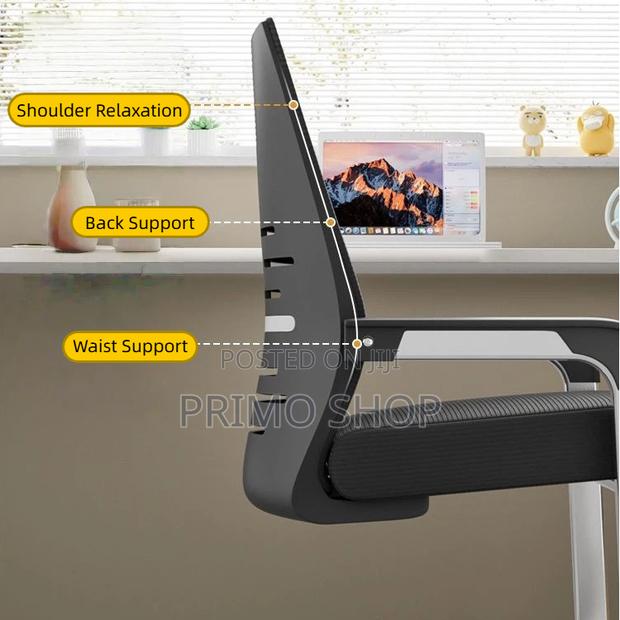 Office Chair : Ergonomic Mesh Office Visitors Chair - thumbnail 3
