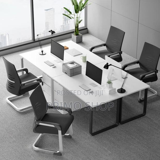 Office Chair : Ergonomic Mesh Office Visitors Chair - thumbnail 4