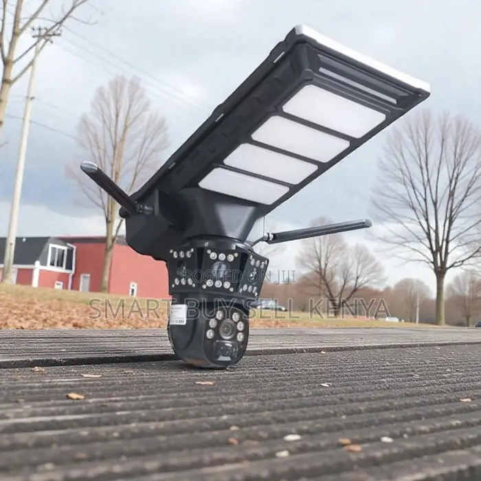 High Durability 4g PTZ Dual Lens Solar Camera Solar Street Light