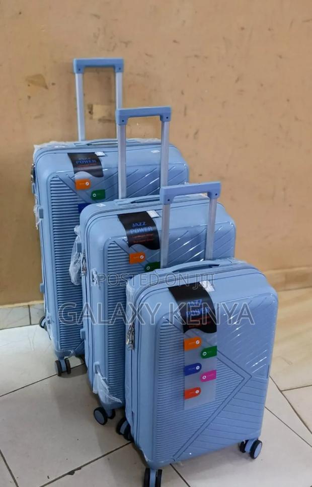 Rubber Suitcase Pp 3-in-1 Suitcase Set