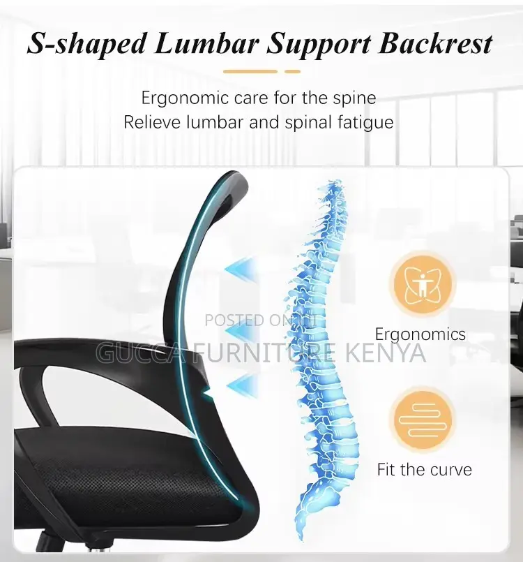Swivel Mesh Clerical Office Task Chair