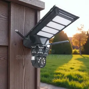 Heavy Duty 4g PTZ Rotating Dual Lens Solar Camera Solar Street Light