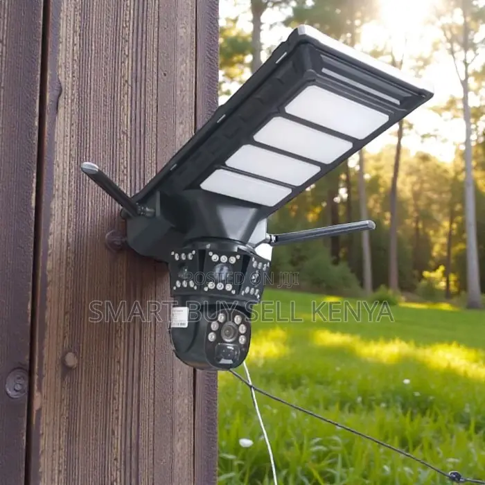 High Performance 4g PTZ Dual Lens Solar Camera Solar Street Light